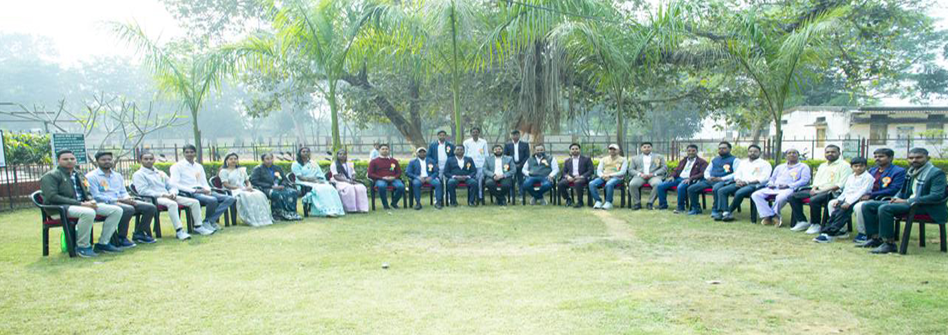 Govt Rani Durgawati College wadrafnagar - College Staff on Republic Day