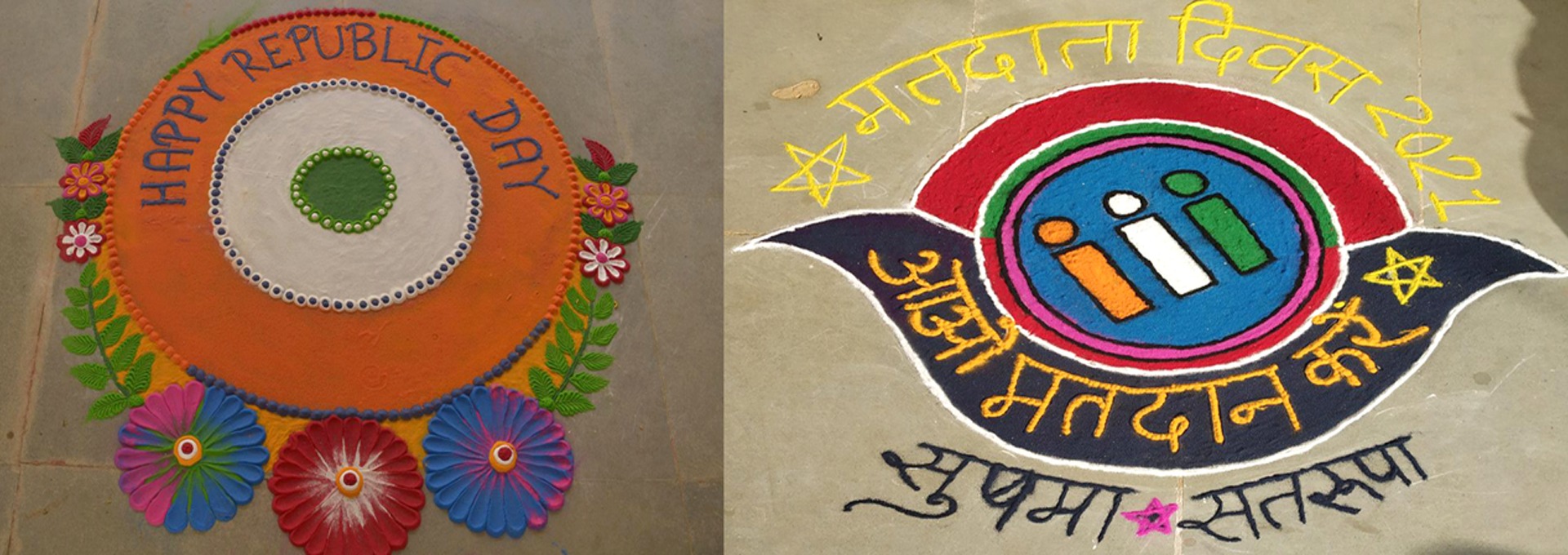 Govt Rani Durgawati College wadrafnagar - Happy Republic Day and national voters day	